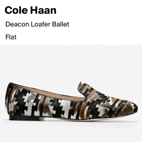Calf hair Cole Haan women’s multicolor Deacon slip-on loafers flats US 7.5 - Picture 11 of 13